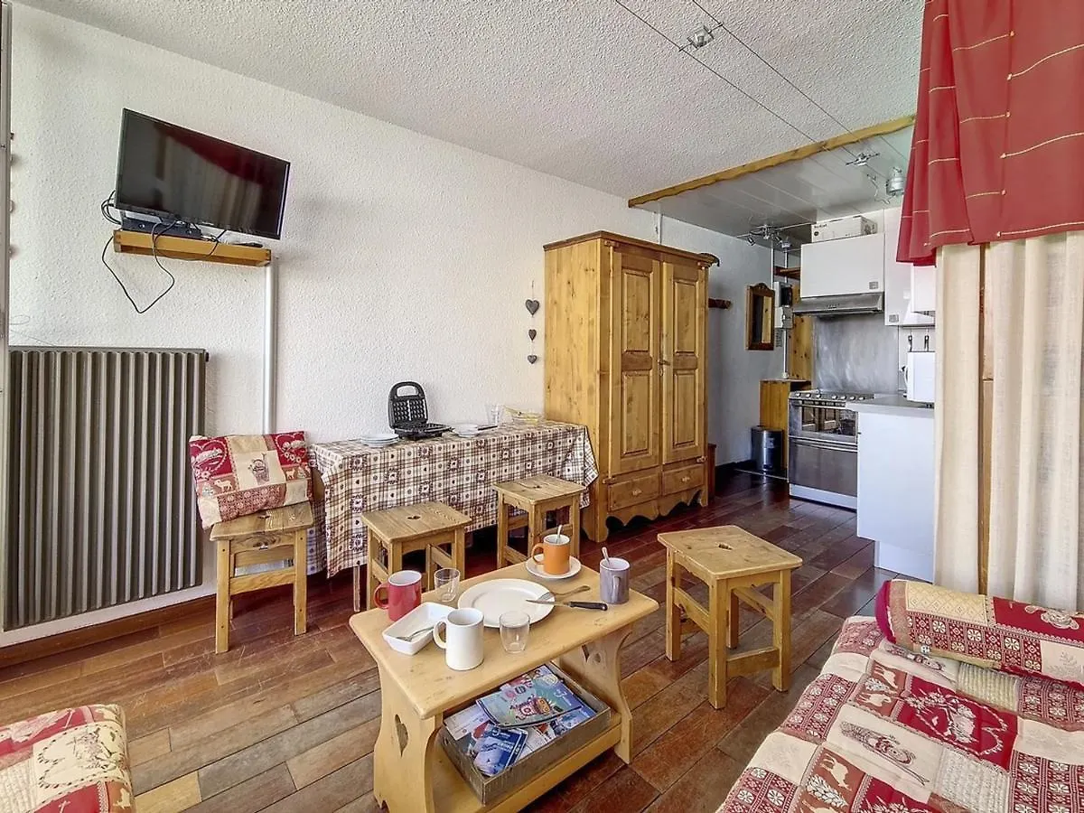Apartment Studio Lumineux, Ski Aux Pieds, Balcon Sud, 24 M², 4 Pers, 2 Flocons Argent - La Croisette, Les Belleville - Fr-1-344-1180 Saint-Martin-de-Belleville