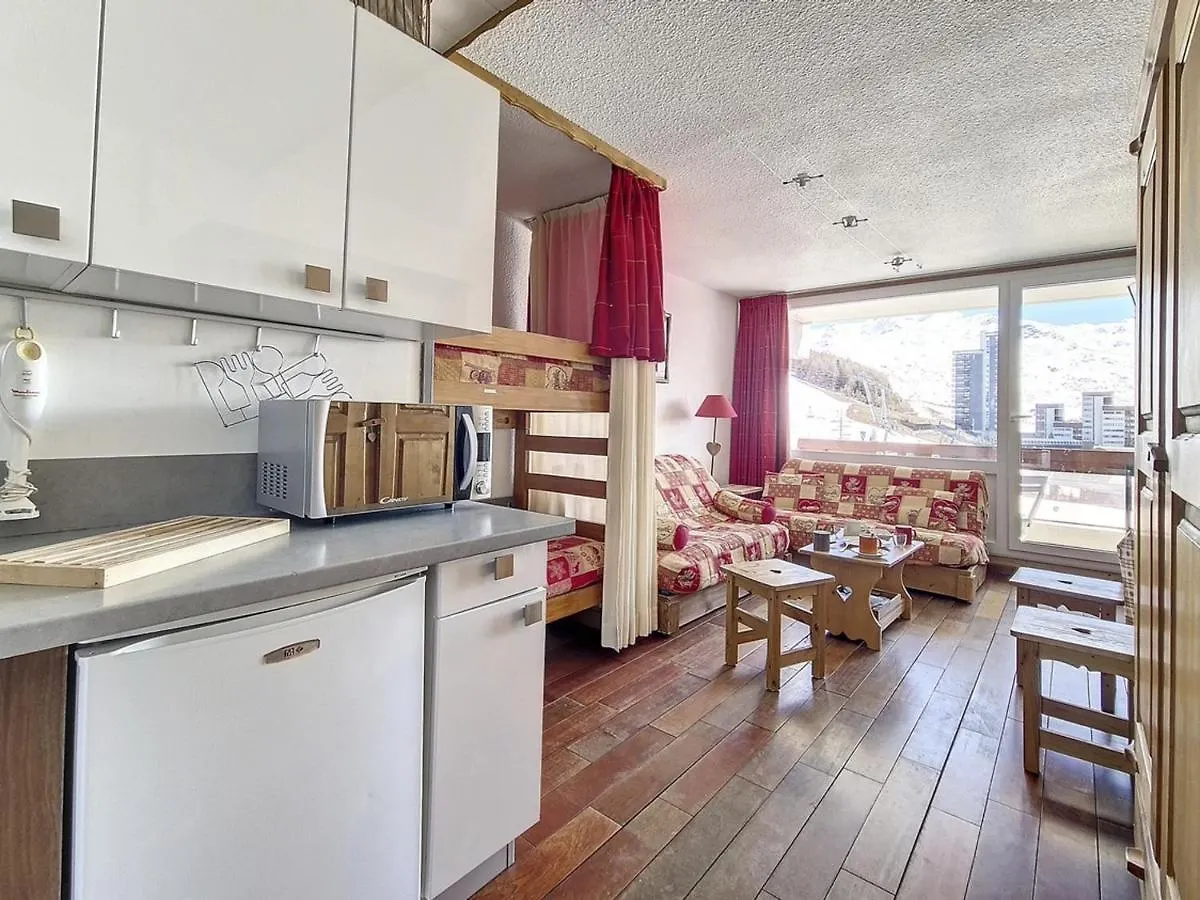 Studio Lumineux, Ski Aux Pieds, Balcon Sud, 24 M², 4 Pers, 2 Flocons Argent - La Croisette, Les Belleville - Fr-1-344-1180 Saint-Martin-de-Belleville 0*,  France