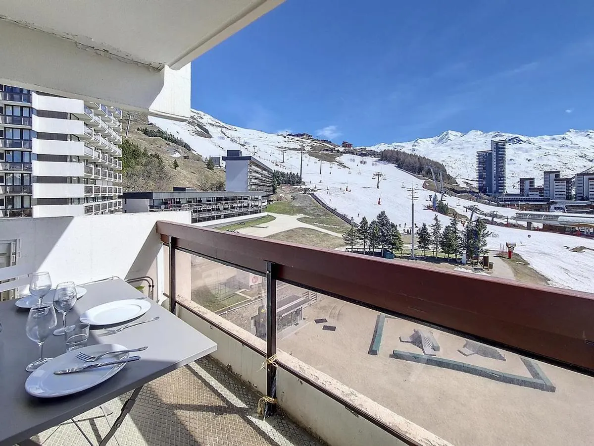 Apartment Studio Lumineux, Ski Aux Pieds, Balcon Sud, 24 M², 4 Pers, 2 Flocons Argent - La Croisette, Les Belleville - Fr-1-344-1180 Saint-Martin-de-Belleville
