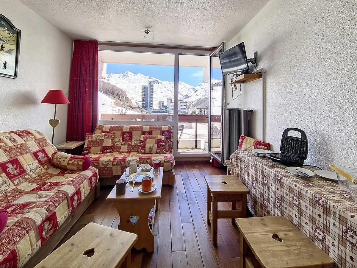 Studio Lumineux, Ski Aux Pieds, Balcon Sud, 24 M², 4 Pers, 2 Flocons Argent - La Croisette, Les Belleville - Fr-1-344-1180 Saint-Martin-de-Belleville